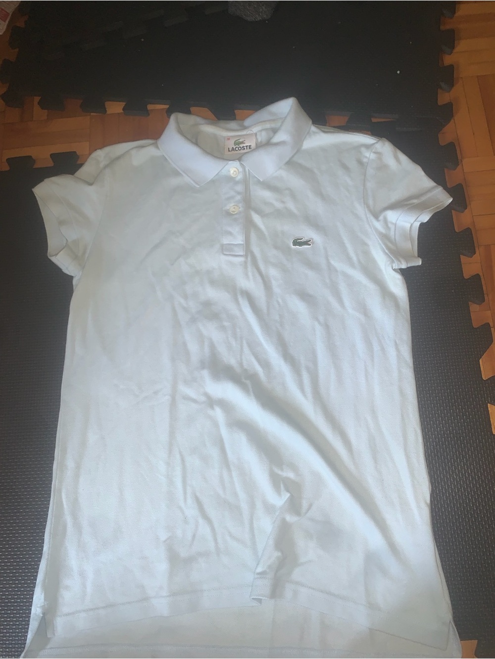 Lacoste light teal Polo Shirt with Crocodile Logo - Picture 3 of 7
